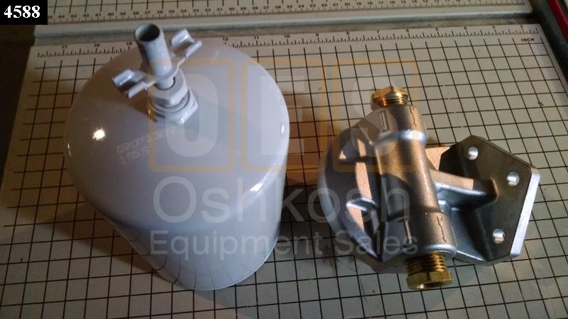 Fuel Strainer Water Separator (Spin on Conversion Kit) - New Replacement
